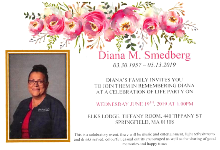 In memory of Diana M. Smedberg